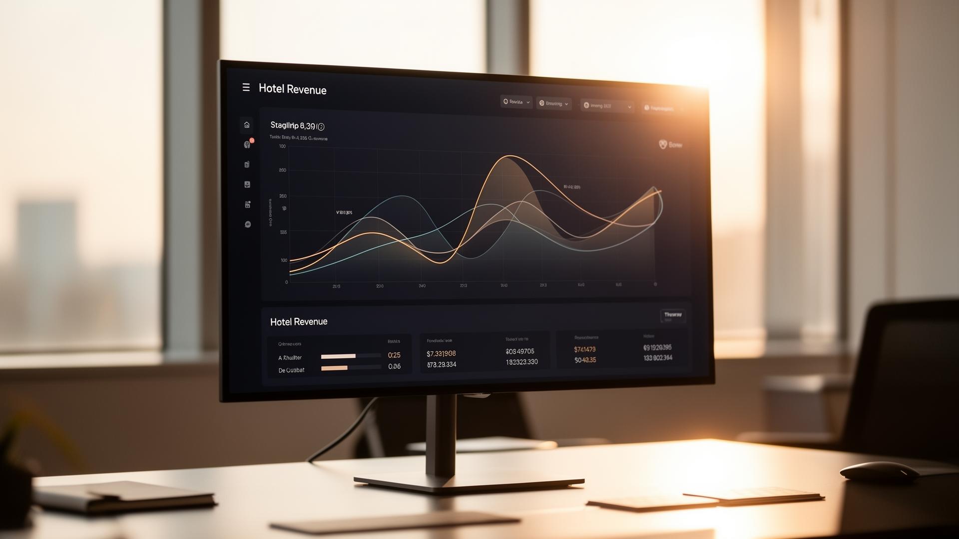 Hotel revenue dashboard